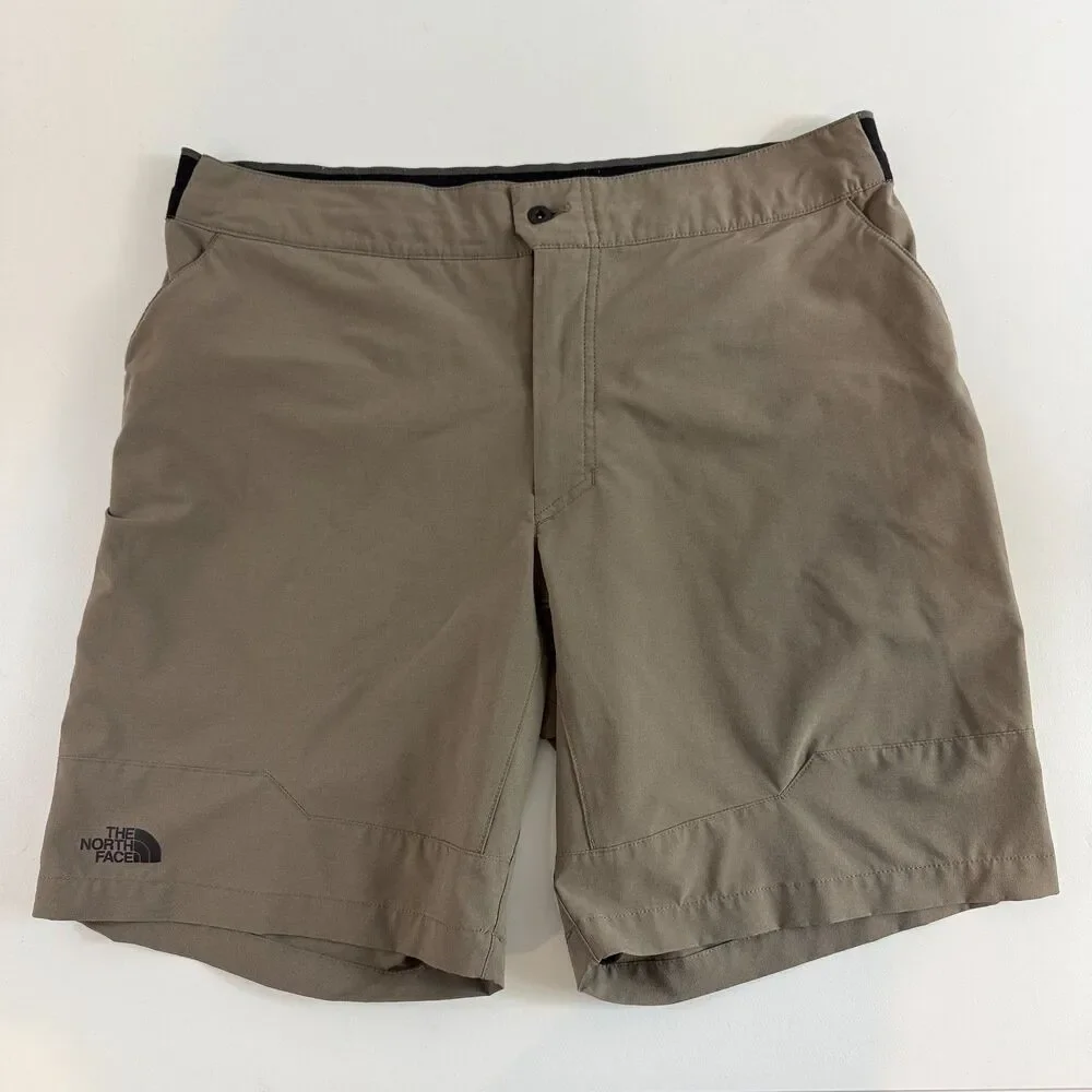 The North Face Men's Paramount Active Hiking Shorts Taupe - Size 38